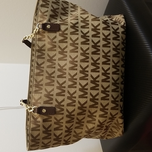 Michael Kors chaun strap jacquard tote - Picture 4 of 12